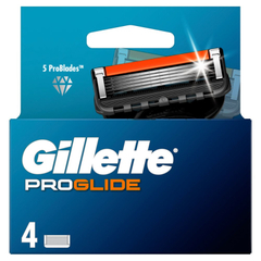 Gillette Fusion ProGlide Ostrza wymienne do maszynki do golenia dla mężczyzn, 4 sztuki
