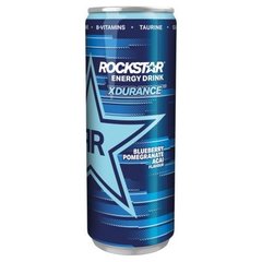 Rockstar Xdurance Blueberry Pomegranate Acai Gazowany napój energetyzujący