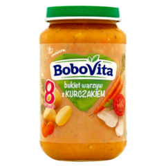 Bobovita Bukiet warzyw z kurczakiem po 8 miesiącu