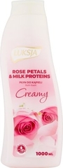 Luksja Creamy Rose Petals & Milk Proteins Płyn do kąpieli