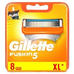 Gillette Fusion Ostrza wymienne do maszynki do golenia, 8 sztuk