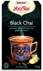 Yogi Tea Herbata czarna Black Chai z imbirem i cynamonem 17 torebek BIO