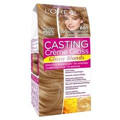 L'Oréal Paris L'Oreal Paris Casting Creme Gloss Farba do włosów 801 Satynowy blond