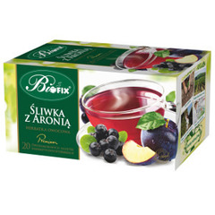 Bifix Premium śliwka z aronią Herbatka owocowa (20 saszetek)