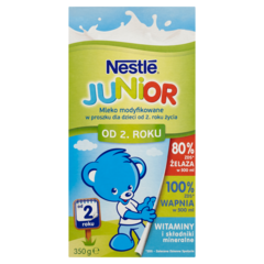 Nestlé Junior Mleko modyfikowane w proszku dla dzieci od 2. roku życia